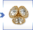 rhinestone half balls